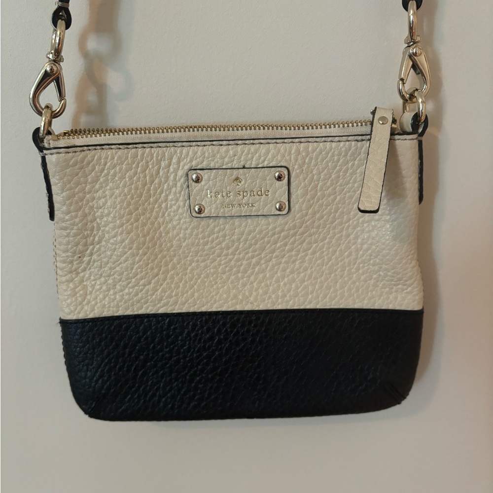 Kate Spade Colorblocked leather crossbody